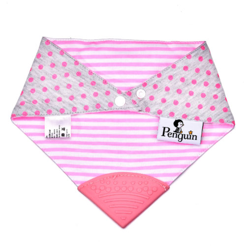 Baby Bib With Silicon Teether